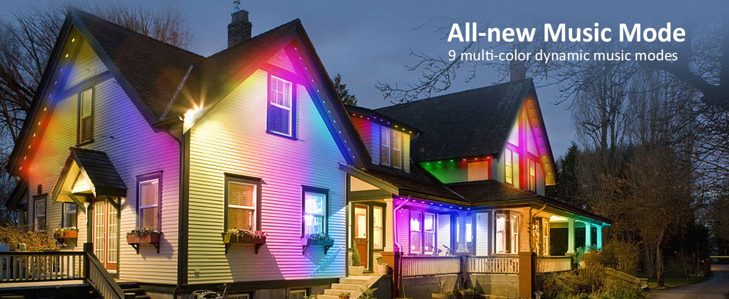 Novostella Chastar Smart Rainbow LED Permanent Outdoor Light